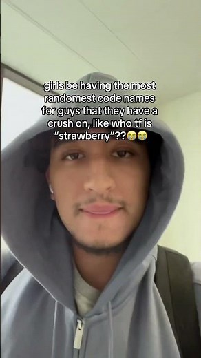 Why do girls have code names for guys 😭