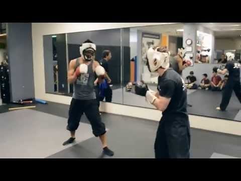 Muay Thai vs. JKD (Jeet Kune Do) Live sparring - Las Vegas Kung Fu Academy
