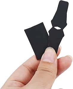 SPG Arrow Rest Felt Kit - 2 Set Arrow Rest Felt Tapes with 2 Arrow Holder Pads Anti-Slip Rest Felt Sticker for Compound Bow Drop Away Arrow Rest Archery Accessories
