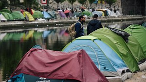 French police clear out two more migrant camps in Paris