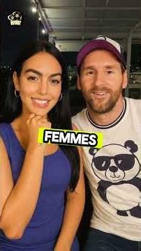 Lionel Messi et sa femm