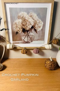 Pumpkin Garland Crochet Pattern - Etsy