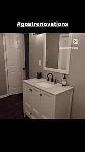 12 reactions | @goatrenovations just completed this basement bathroom installation!   #sanifloUSA #saniflo #saniflosfa #bathroom #shower #sink #toilet #pump #tile #accomplished #done | SFA Saniflo USA | Facebook