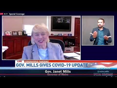 Janet Mills, Maine CDC coronavirus press conference, July 1