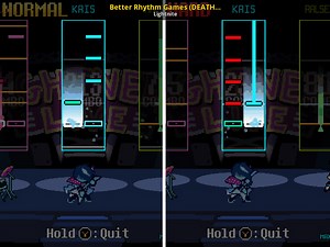 Better Rhythm Games (DEATH NOTES UPDATE!) Mod for Deltarune | DR Mods