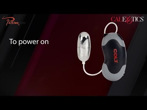 Colt Xtreme Turbo Bullet Vibrator Demo | Waterproof 2-Speed Silver Bullet