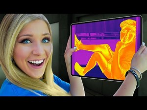 I Used Infrared Cameras to Cheat in Hide and Seek! (Funny)