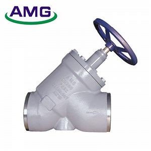 [Hot Item] DN15-DN250 Welding Straight-Through Pressure Gauge Ammonia Globe Valve for Screw Compressor