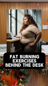 Fat Burning Exercises Behind The Desk #weightlossforwomenover40 #weightlossforbeginners | Jeremiah Daniel Johnson