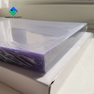 [Hot Item] Jiangtai High Gloss PVC Sheet Cover A4 Micron PVC Sheet Color Binding Sheet