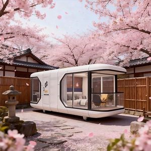 [Hot Item] Luxury Smart Hotel Capsule Wi-Fi-Enabled Power-Outlets Capsule House