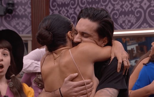 Big Brother fans shocked as Vince puts his hand under Morgan's tank top strap