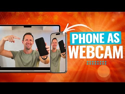 How to Use Your PHONE as a Webcam (iPhone & Android!)