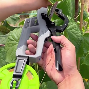 Electric Plant Branch Tying Machine, for Tomato, Cucumber, Grape, Handheld Cordless Garden Plant Tying Tool, Automatic Tying Tool