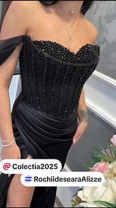 2.3K views · 12 reactions | ✨ Eleganță în negru – O capodoperă cusută...