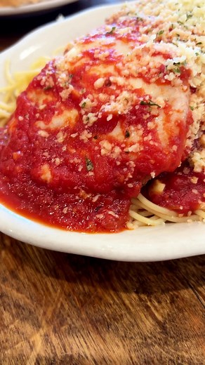 Eggplant parmigiana and spaghetti with meatballs, there is a reason these are classics. #neworleanseats | James Strange