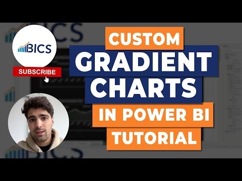 Advanced Power BI Design: Smooth Gradient Charts Step-by-Step
