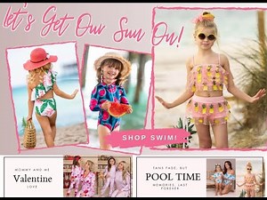 Baby Girls Two-piece Swimsuits