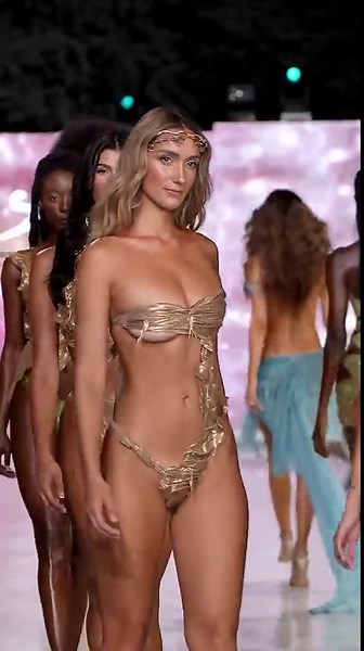 Miami Swim Week runway models