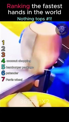 Ranking the fastest hands in the world. #shorts
