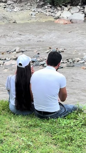 Romantic Outdoor Moments by the River