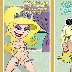 Commission Eris X Leni Loud House Billy And Mandy Futa Comic Dub