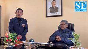 MLA of Gyalshing-Barnyak, LN Sharma, unveiled the logo for the First Sikkim Open International Karate Championship 2025 in Gangtok today. The tournament will be held from January 28 to January 30, 2025, with LN Sharma serving as the Chief Patron. #sikkimexpress #sikkimexpressnews | Sikkim Express