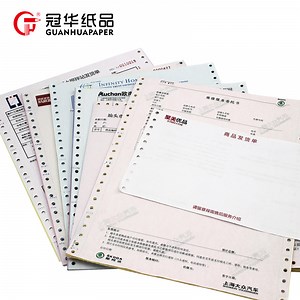 [Hot Item] Custom 2 Parts Carbon-Free Paper Work Bill Invoice Books Printing Paper Form with 8-1/2 X 11 Inches