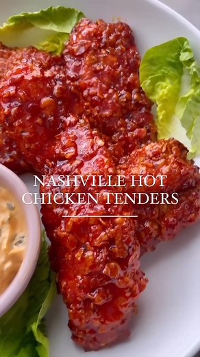 6.8K views · 88 reactions | Nashville Hot Chicken Tenders Crispy,...