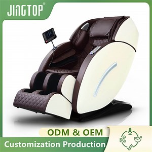[Hot Item] Jingtop Equipment Supplier 3D 4D 100% Quality Guarantee Human Touch Foot SPA Ghe Massage Chair with Foot Massager