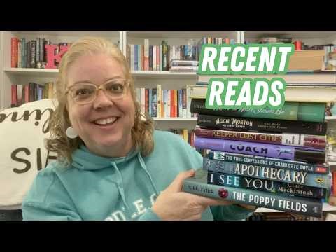 Books I've read so far for Middle Grade March (and a couple adult books too)