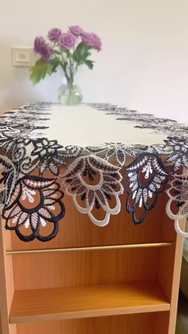 Table Runner for Home Decor 72 Inches Long White