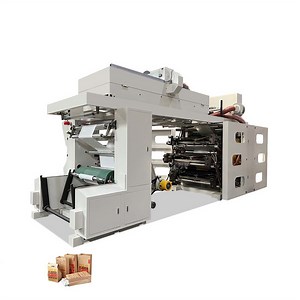 [Hot Item] Ci 4 Color Flexo Package Paper Bag Flexographic Printing Machine Press