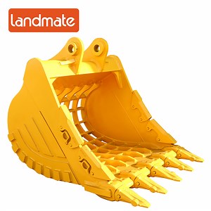 [Hot Item] China Supplier Excavator Skeleton Bucket Screen Bucket Sieve Bucket for Move Gravel Brush Mulch Manure and More