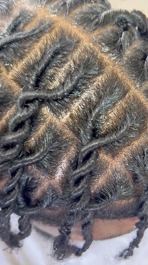 starter locs w/ two strand twist ✨ #houstontx #houstonhairstylist #houstonlocs #houstonlocstyles #houstonloctician | Jasmine Imani