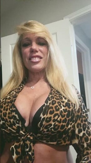 Mature Woman Dancing after smoking weed