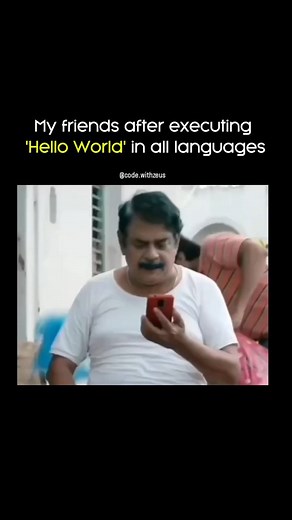 Zeuss on Instagram: "Tag your friends.... . Follow @code.withzeus for more content.. . . . . . . #coding #fyp #coder #computerscience #helloworld #java #javascript #programming #webdevelopment #react#meta #google #software #softwareengineer #softwaredeveloper #fypシ #codewithzeus"