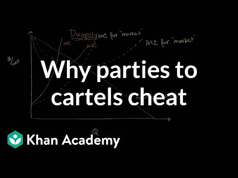Why parties to cartels cheat | Game theory and Nash equilibrium | Microeconomics | Khan Academy