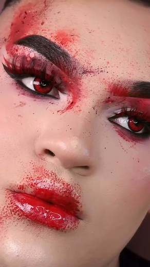 3.2K views · 108 reactions | Amamos este #spookymakeup creado por @davidsolorioo utilizando nuestro JGLiner Apple + pestañas Morticia喝 ¡Comenta si lo recrearías! #jglashes #jgliner #spookyseason #makeuptutorial #halloweenmakeupideas #halloweenmakeup | JGLashes | Facebook