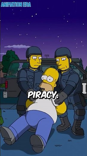Homer Simpson Gets Arrested By The FBI? #thesimpsons