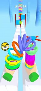 Toy Spring Gone Wild! 😂🌀 How Long Can It Go? 4 #ToySpring #FunnyGaming #StretchChallenge