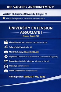 8K views · 21 shares | Western Philippines University | Region IV...