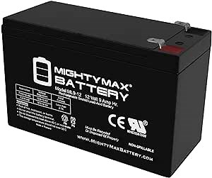Mighty Max Battery 12V 9Ah SLA Replacement Battery for Merida PC500 Scooter - 10 Pack