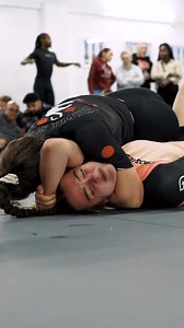 Beautiful Submission By Chanel. Arm Triangle Choke Hold Submission in a Female Jiu Jitsu Match #womenswrestling #bjj #grappling
