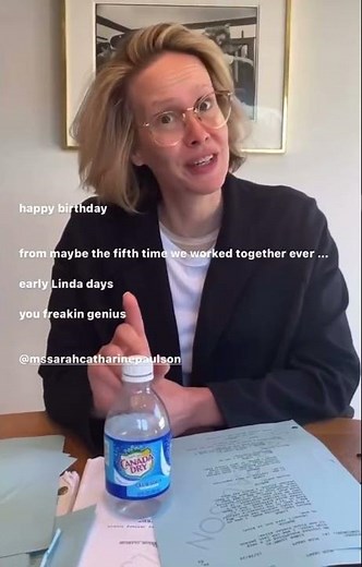 Old/New video of Sarah Paulson rehearsing as Linda Tripp