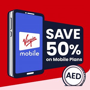 Get our Yearly Plan for half price! 🕺🥳 Pay upfront and save 50%! Plus,10GB FREE with new eSIMs. | Virgin Mobile UAE