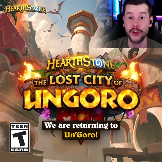 The Lost City of Un’Goro is back! Unlock wild cards, cosmetics, and colossal value now. | Hearthstone | Facebook