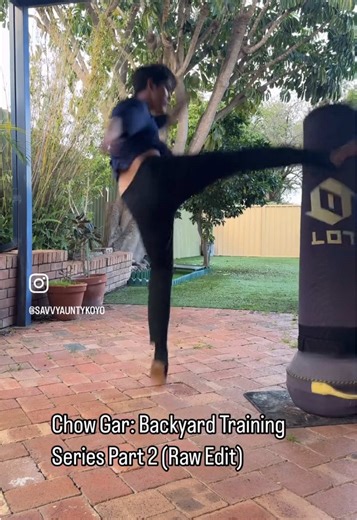 Chow Gar Kung Fu: Backyard Training Session 2