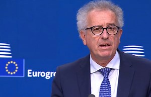 Pierre Gramegna at Eurogroup press conference, December 2022