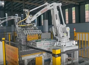 [Hot Item] Automatic Stacking System Machine Bag Robot Palletizer for Sack/ Pouch/Pocket